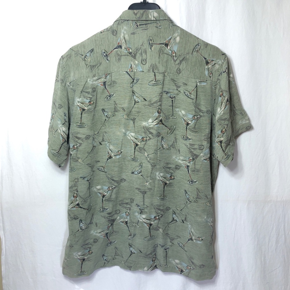 Marc Edwards Silk Martini Hawiian Shirt - Picture 3 of 3